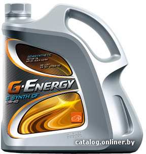 Масло моторное полусинтетическое - G-Energy S Synth CF 10W-40 4л