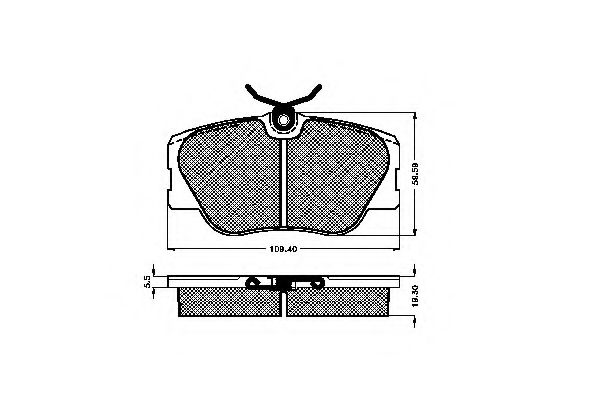 SPIDAN 31031 Комплект тормозных колодок, дисковый тормоз SPIDAN 31031 Комплект тормозных колодок, дисковый тормоз
