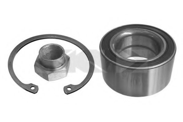 SPIDAN 26566 Комплект подшипника ступицы колеса SPIDAN 26566 Комплект подшипника ступицы колеса