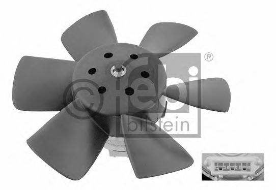 FEBI BILSTEIN 06990 Вентилятор системы охлаждения двигателя для AUDI