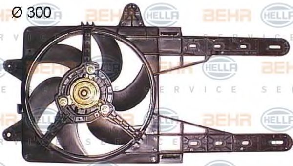 BEHR HELLA SERVICE 8EW351044141 Вентилятор системы охлаждения двигателя для LANCIA