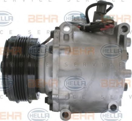BEHR HELLA SERVICE 8FK351134641 Компрессор, кондиционер BEHR HELLA SERVICE 8FK351134641 Компрессор, кондиционер