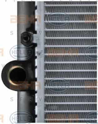 8MK 376 714-451 BEHR HELLA SERVICE Радиатор, охлаждение двигателя 8MK 376 714-451 BEHR HELLA SERVICE Радиатор, охлаждение двигателя