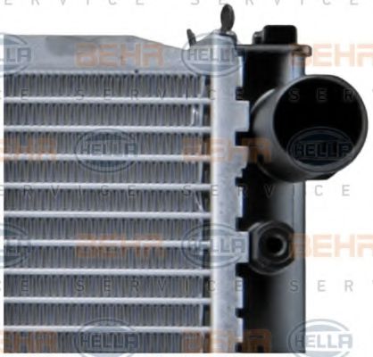 8MK 376 714-451 BEHR HELLA SERVICE Радиатор, охлаждение двигателя 8MK 376 714-451 BEHR HELLA SERVICE Радиатор, охлаждение двигателя