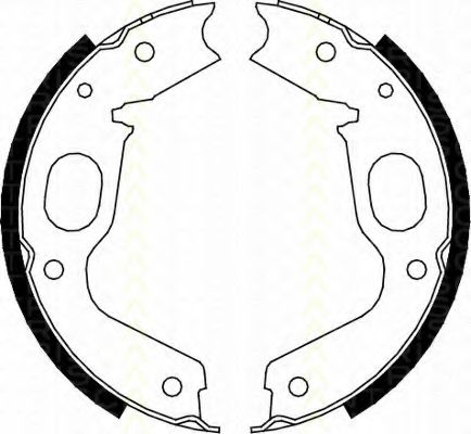 TRISCAN 810042015 Стояночная тормозная система 