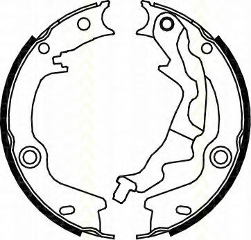 TRISCAN 810043023 Стояночная тормозная система TRISCAN 810043023 Стояночная тормозная система