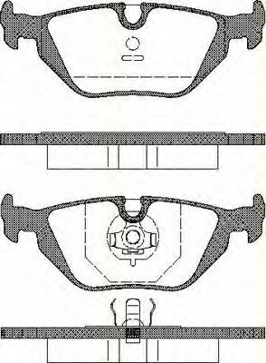 TRISCAN 811011001 Тормозные колодки TRISCAN для OPEL