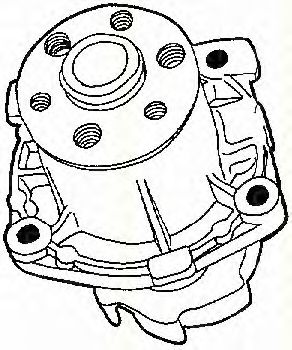 TRISCAN 860015002 Помпа (водяной насос) TRISCAN 