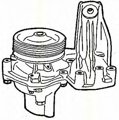 TRISCAN 860015885 Помпа (водяной насос) TRISCAN 