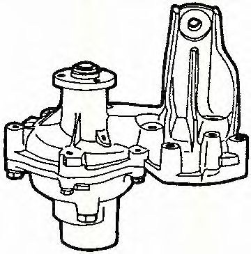 TRISCAN 860015886 Помпа (водяной насос) TRISCAN 