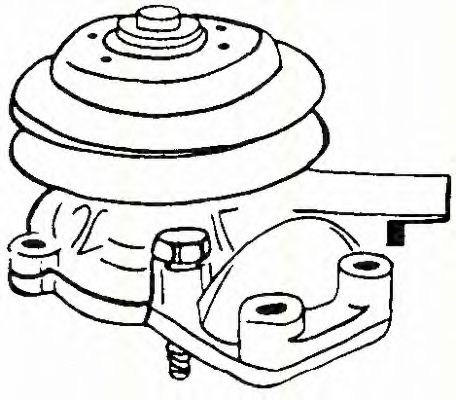 TRISCAN 860016018 Помпа (водяной насос) TRISCAN 