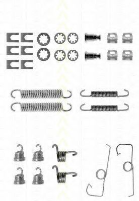 TRISCAN 8105102512 Комплектующие, тормозная колодка 