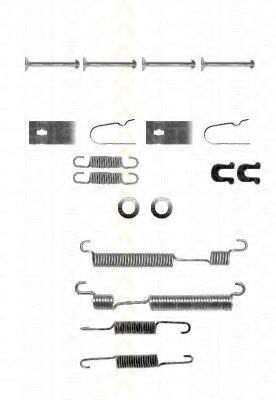 TRISCAN 8105102521 Комплектующие, тормозная колодка 
