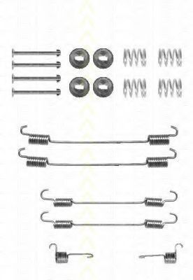TRISCAN 8105102579 Комплектующие, тормозная колодка  TRISCAN 8105102579 Комплектующие, тормозная колодка