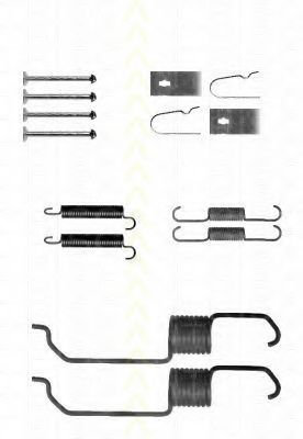 TRISCAN 8105102591 Комплектующие, тормозная колодка 