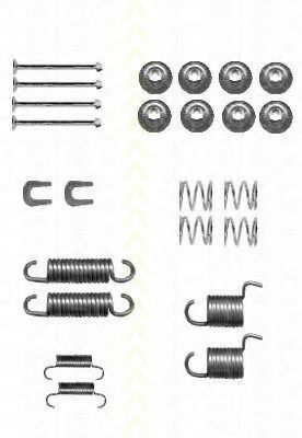 TRISCAN 8105102600 Комплектующие, тормозная колодка TRISCAN 8105102600 Комплектующие, тормозная колодка