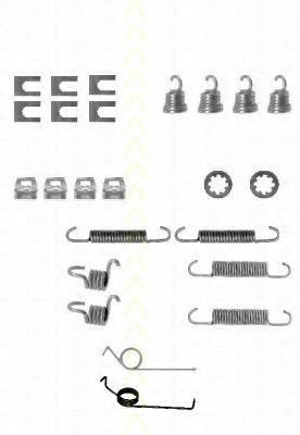 TRISCAN 8105162046 Комплектующие, тормозная колодка 
