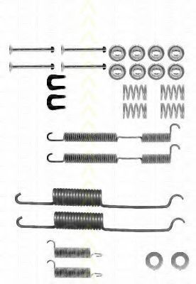 TRISCAN 8105162254 Комплектующие, тормозная колодка 