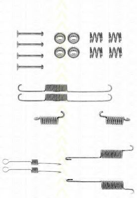 TRISCAN 8105162283 Комплектующие, тормозная колодка TRISCAN 8105162283 Комплектующие, тормозная колодка