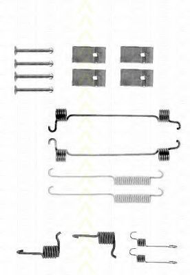 TRISCAN 8105162544 Комплектующие, тормозная колодка 