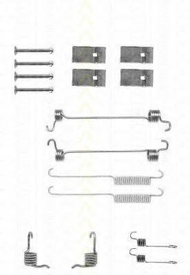 TRISCAN 8105162545 Комплектующие, тормозная колодка 