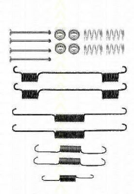 TRISCAN 8105182002 Комплектующие, тормозная колодка TRISCAN 8105182002 Комплектующие, тормозная колодка