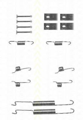 TRISCAN 8105182005 Комплектующие, тормозная колодка 