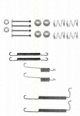 TRISCAN 8105242567 Комплектующие, тормозная колодка 