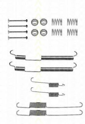 TRISCAN 8105252570 Комплектующие, тормозная колодка TRISCAN 8105252570 Комплектующие, тормозная колодка