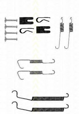 TRISCAN 8105282569 Комплектующие, тормозная колодка TRISCAN 8105282569 Комплектующие, тормозная колодка