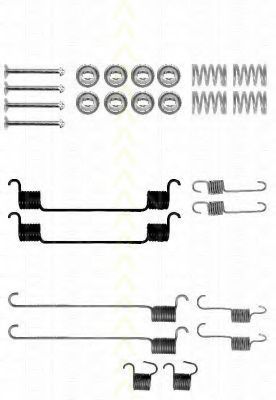 TRISCAN 8105502558 Комплектующие, тормозная колодка TRISCAN 8105502558 Комплектующие, тормозная колодка