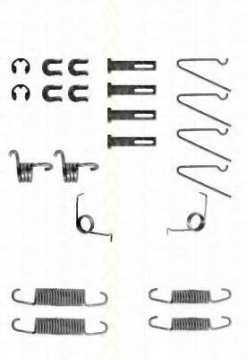 TRISCAN 8105672568 Комплектующие, тормозная колодка 