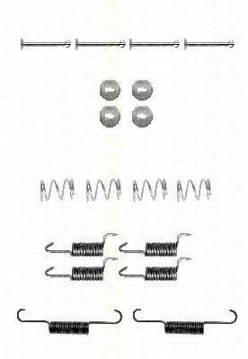 TRISCAN 8105682001 Комплектующие, стояночная тормозная система TRISCAN 8105682001 Комплектующие, стояночная тормозная система