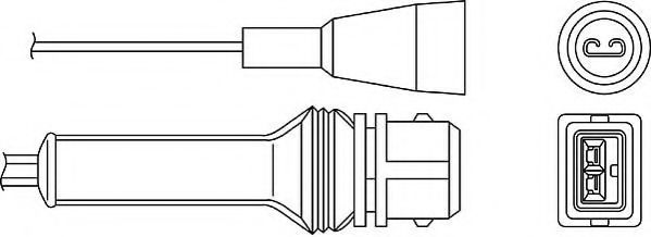 BERU OZH017 Лямбда-зонд для AUDI 100