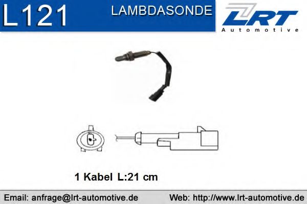 LRT L121 Лямбда-зонд LRT для MITSUBISHI