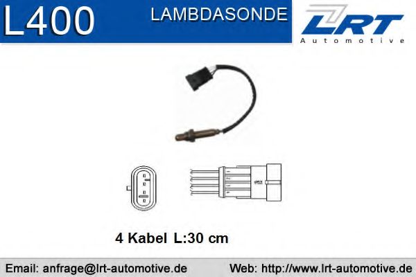 LRT L400 Лямбда-зонд LRT для MITSUBISHI