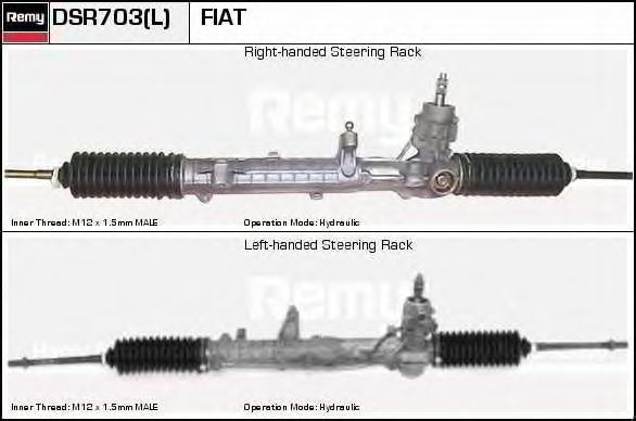DELCO REMY DSR703 Насос гидроусилителя руля для FIAT BRAVA