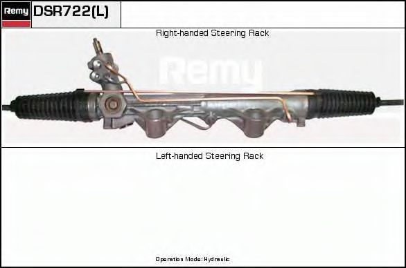 DELCO REMY DSR722L Рулевая рейка для FORD USA