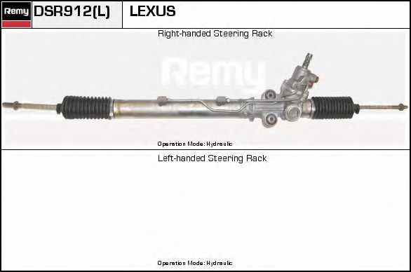 DELCO REMY DSR912L Рулевая рейка для LEXUS