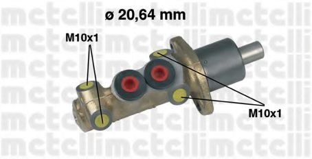 METELLI 050059 Ремкомплект главного тормозного цилиндра для RENAULT MEGANE SCENIC