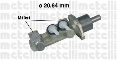 METELLI 050147 Ремкомплект тормозного цилиндра для LANCIA