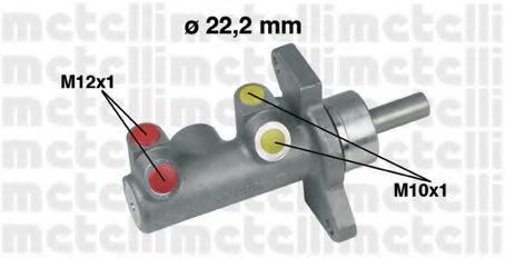 METELLI 050230 Ремкомплект тормозного цилиндра для OPEL CALIBRA