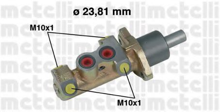 METELLI 050325 Ремкомплект тормозного цилиндра для LANCIA
