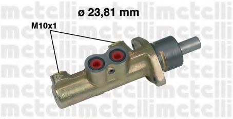 METELLI 050411 Ремкомплект тормозного цилиндра для LANCIA ZETA