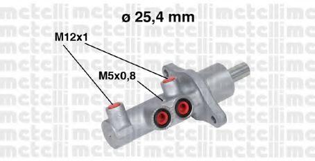 METELLI 050543 Ремкомплект тормозного цилиндра для MAZDA