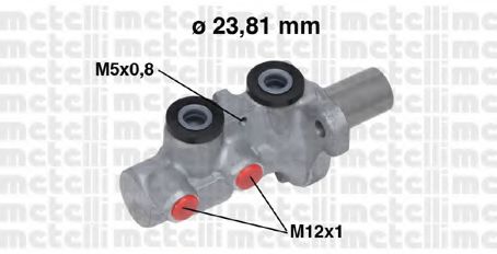 METELLI 050746 Ремкомплект тормозного цилиндра для MINI MINI CLUBMAN