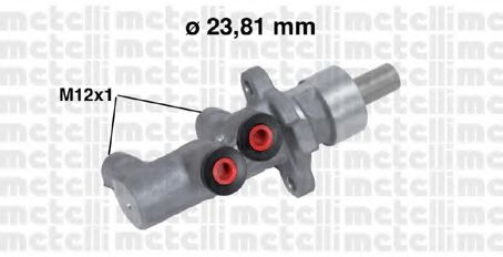 METELLI 050751 Ремкомплект тормозного цилиндра для SMART