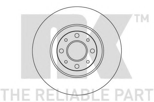 NK 202344 Тормозные диски для FIAT STILO