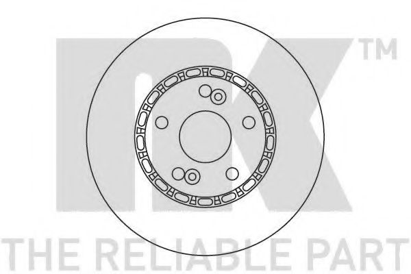 NK 203921 Тормозные диски NK для RENAULT ESPACE