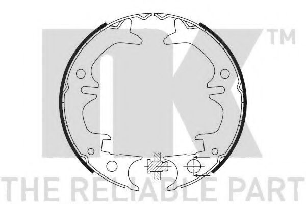 NK 2745651 Стояночная тормозная система 